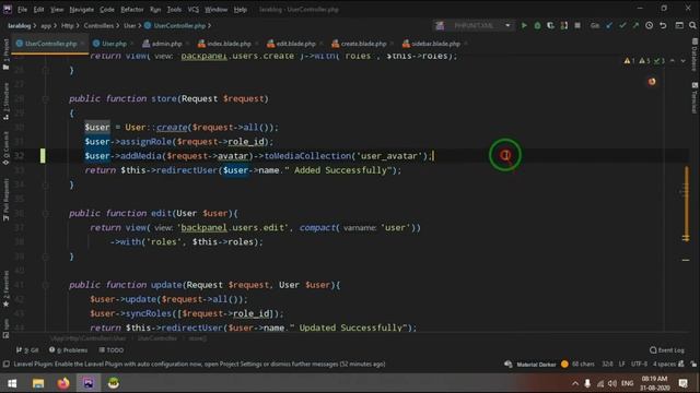 Laravel Blog Development Part 9 | Upload User Avatar Part 4 | The Test Coder
