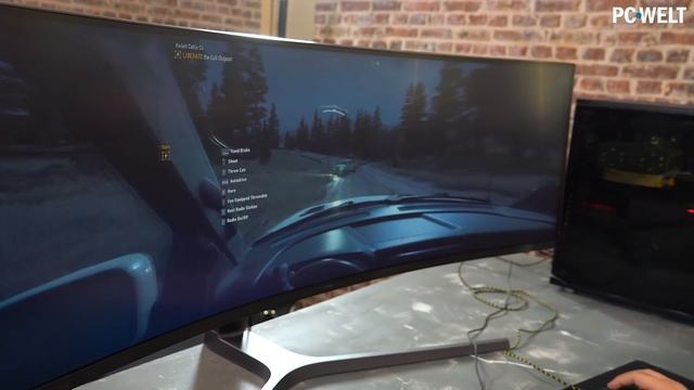 120 Zentimeter: Fritz hat den BREITESTEN Gaming-Monitor im Test | Samsung C49HG90 смотреть онлайн