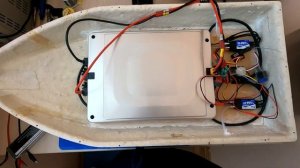 Батарея для лодки из ячеек от Nissan Leaf