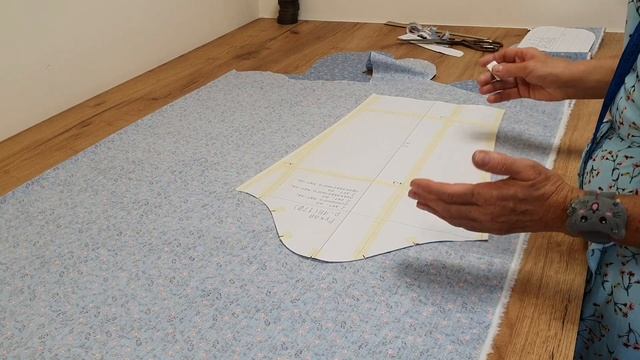 МК по пошиву телогрейки, урок 1 Раскрой смотреть онлайн