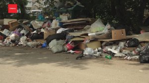 Красноярцы жалуются на горы мусора