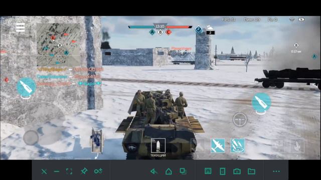 Обзор взвода Excelsior в War Thunder Mobile/ СТРИМ
