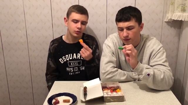 ЗЕЛЕНЫЕ КОНФЕТЫ!! ПРОБУЕМ СЛАДОСТЬ ИЗ ТУРЦИЙ  СТРАННЫЕ КОНФЕТЫ МИРА японские сладости