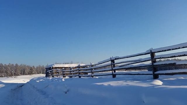 Заброшенные дома в якутской тайге