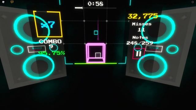 This game makes me dizzyy.. | Sound Space | Roblox смотреть онлайн