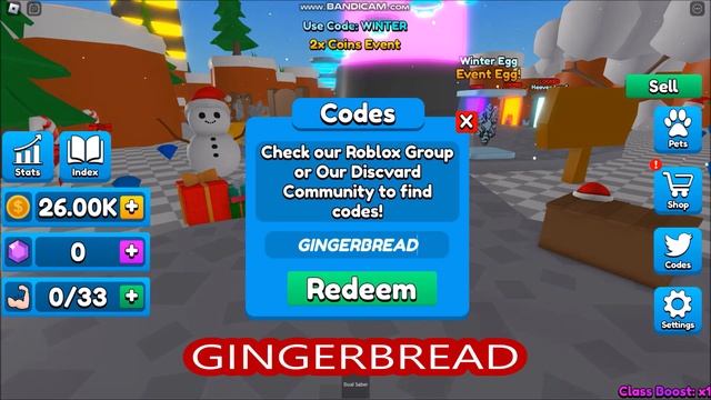*ALL CODES WORK* [FREE PET!] Saber Legends X Simulator! ROBLOX | December 30, 2022 смотреть онлайн