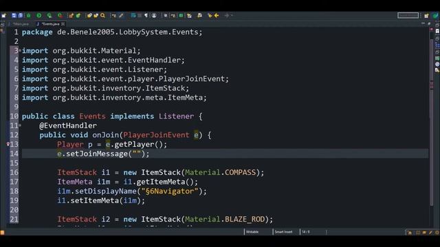 Java Plugin LobbySystem | SpeedCoding #1 смотреть онлайн