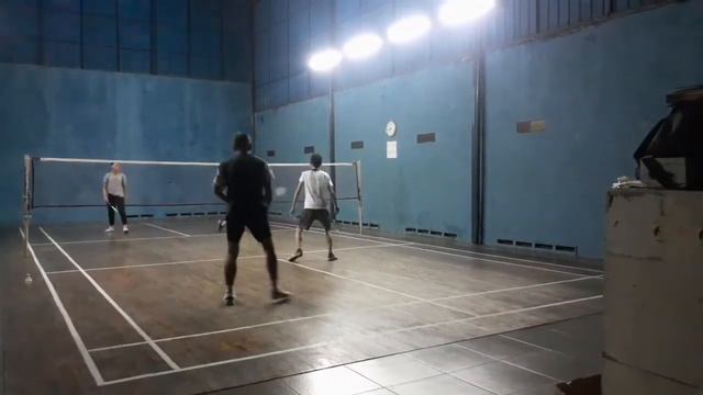 PB Hepy | MD | Om Gun/Jason Vs Krisna/Koh Richard | Badminton Training Plays смотреть онлайн
