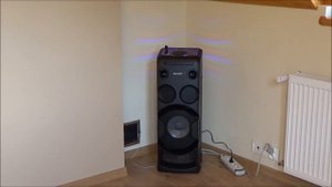 SONY MHC-V50D - Sound Test