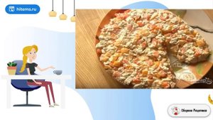 Салат с грибами в форме лошади. Ужин рецепты