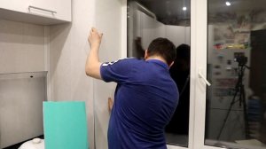 Как сделать откосы на окнах из сэндвич - панелей. Ремонт квартиры своими руками.