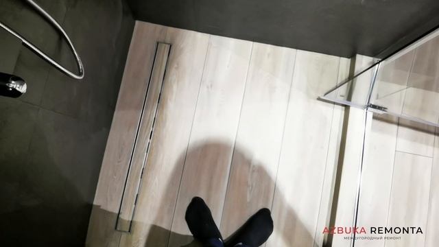 Обзор санузла 6 м2 с чёрным керамогранитом | ремонт ванной