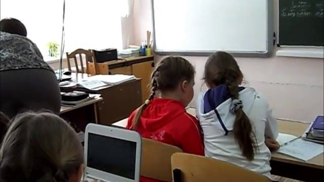 Фрагмент урока русского языка "Правописание безударных окончаний имен существительных" смотреть онлайн