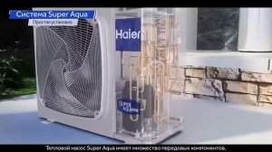 Тепловой насос Haier воздух-вода серии Super Aqua