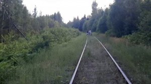 Дрезина тд5 перегон Земцы - Жарковский.