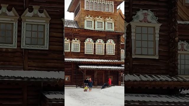 Деревянный царский дворец в Коломенском Москва? #москва