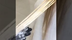 Термобумага, многоразовая, для окрашивания, для мелирования,  50 см на 11,5 см, в сложении 50 шт/уп