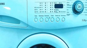 Панель управления стиральной машины SAMSUNG WF6528N7W.  Обзор