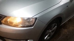 Автозапуск с родного ключа на Шкода рапид после установки Сигнализации Starline