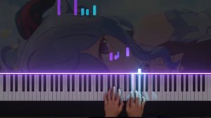 CAN AN AI PLAY DESTLY'S QILIN'S PRANCE?! Genshin Impact Ganyu OST | [Piano Cover] (Synthesia)「ピアノ」