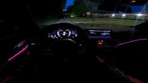 2022 BMW M4 Competition G82 POV NIGHT DRIVE