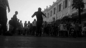 Уличный breakdance на набережной Ялты