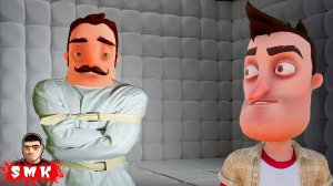 НАС ПОСАДИЛИ В ПСИХУШКУ!ИГРА ПРИВЕТ СОСЕД В ГАРРИС МОД!HELLO NEIGHBOR GARRY'S MOD!ШОУ ХРИПЛЫХ!