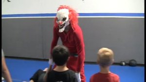 Clown Vs. Martial Arts Kids