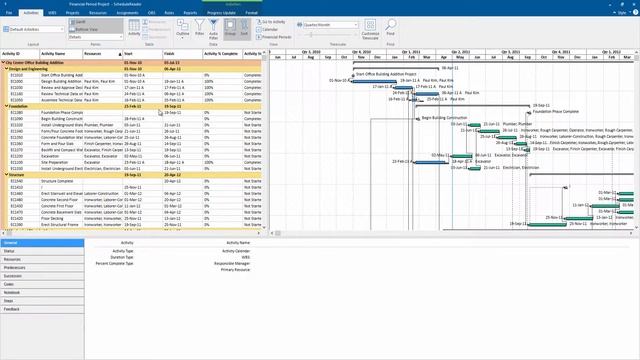 How to open XER files with ScheduleReader смотреть онлайн