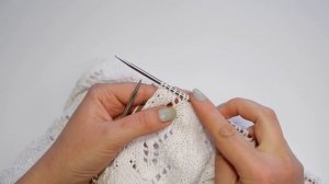 Ажурный пуловер с V образным вырезом. ПОДРОБНЫЙ МАСТЕР КЛАСС. Новинка 2021. Вязание спицами. Рынашк