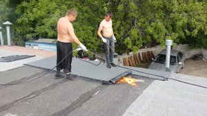 Наплавляемая кровля