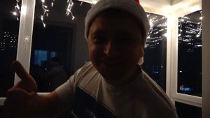 Ксюша Арина и папа украшают дом на Рождество