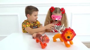 Diana and Roma Learn and play From 1 to 10 game