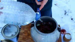 Говядина с фасолью в чудо скороварке ( афганский казан )