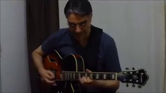 Footprints. guitar ibanez af 75 . Gus Marcias fbk. смотреть онлайн