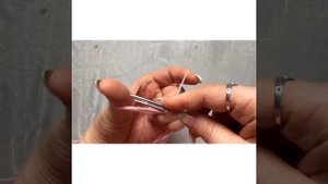 Декоративный набор петель спицами. Ажурный набор. Уроки вязания.