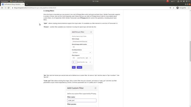 Build transcoding pipeline based only on Intel Quick Sync