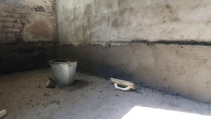 Штукатурка стен в подвале