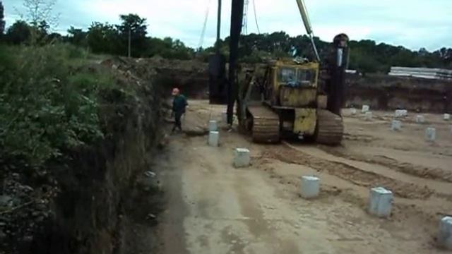 Забивка свай под фундаменты для силосов смотреть онлайн