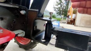 Замена сцепки у прицепа для мотоблока.