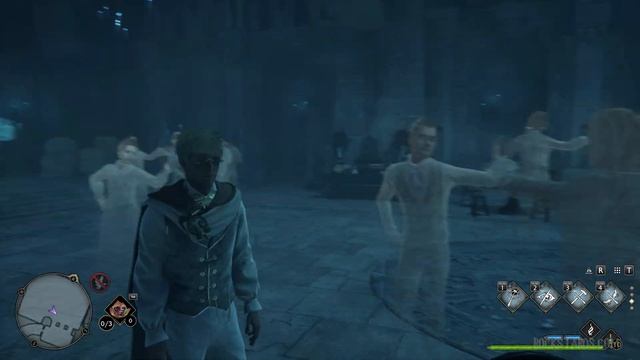 A secret Ghost Party in a dungeon - Hogwarts Legacy смотреть онлайн