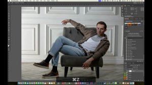 Обработка Никиты. Ретушь