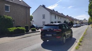 Жизнь в Германии! в лагере для беженцев. город Херфорд. улица