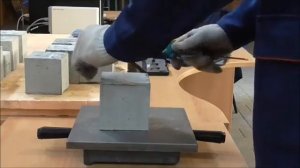 Проверка качества бетона в лабораторных условиях. Завод АВР-Бетон