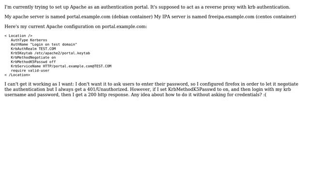 DevOps & SysAdmins: Apache authentication against FreeIPA's Kerberos смотреть онлайн
