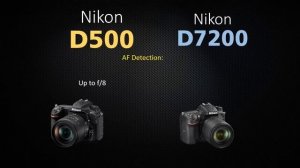 Nikon D500 vs Nikon D7200