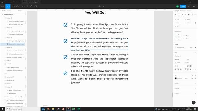 Design an Investment Firm Landing Page with me | Figma смотреть онлайн