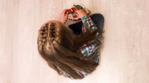 Детская прическа «Косички на резиночках»