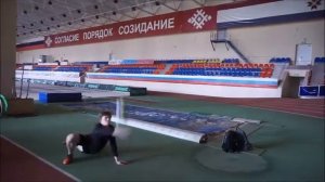 Упражнения по волейболу.