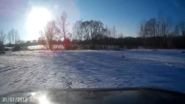 Рождественское ралли 2015 - ДС-2 (Слалом) смотреть онлайн